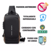 Bolso Bandolera Antirrobo Impermeable