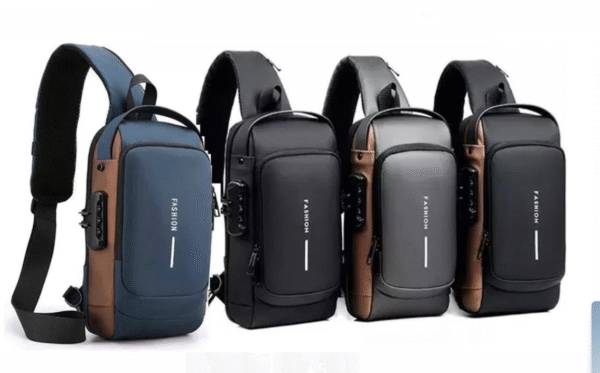 Bolso Bandolera Antirrobo Impermeable