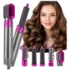 Cepillo Secador Set De Moldeador 5 En 1 Rizadoras  Profesional