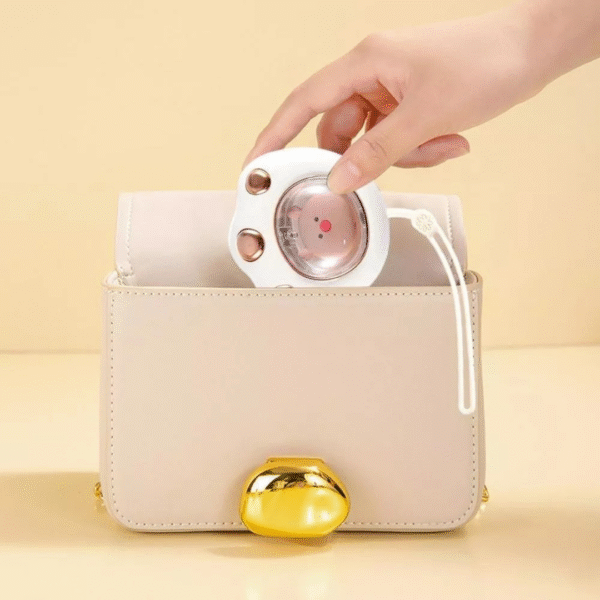 Calentador de Manos Recargable Kawaii | Portátil y Ecológico