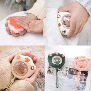 Calentador de Manos Recargable Kawaii | Portátil y Ecológico