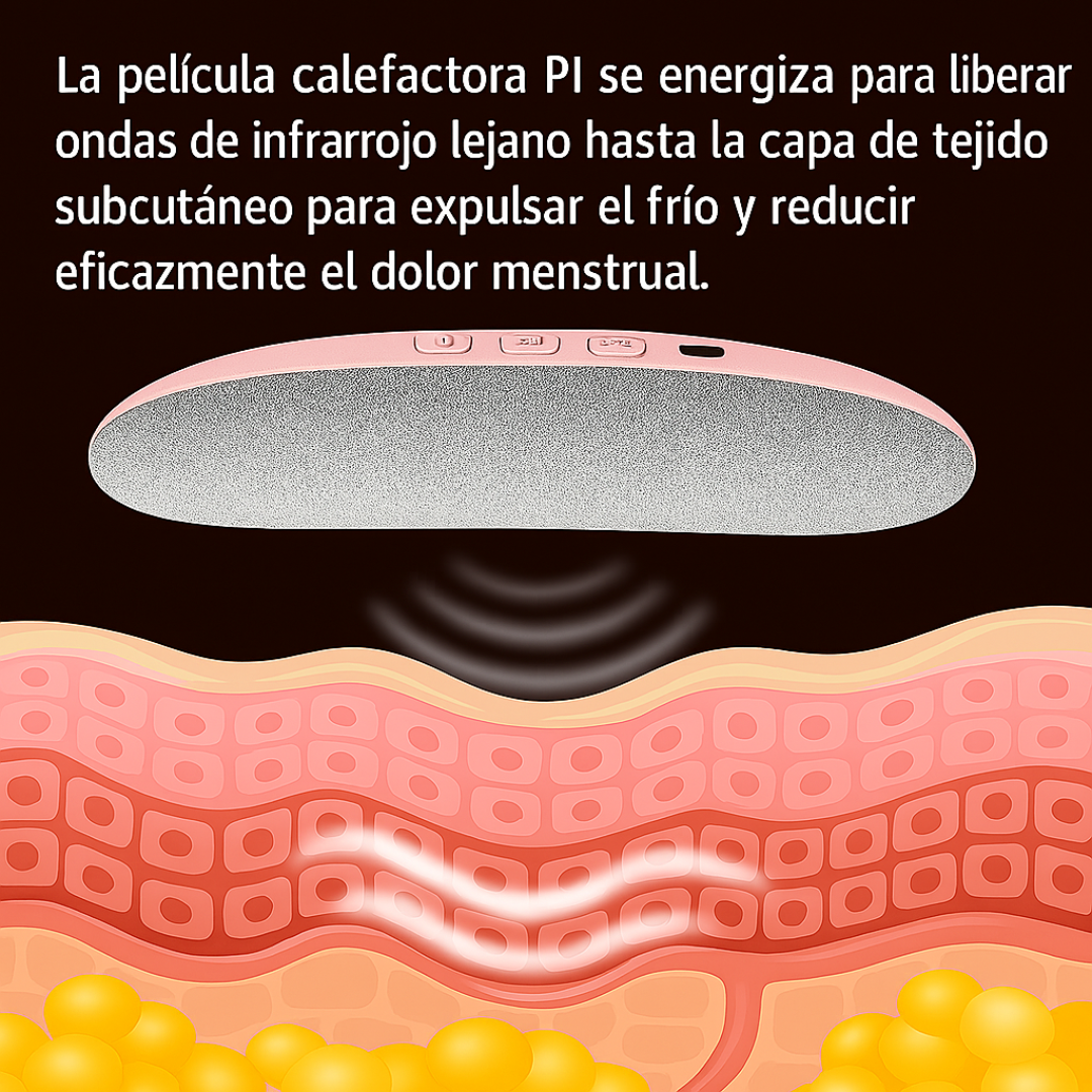 Cinturón Térmico Menstrual | Alivio Cólicos y Dolor Lumbar