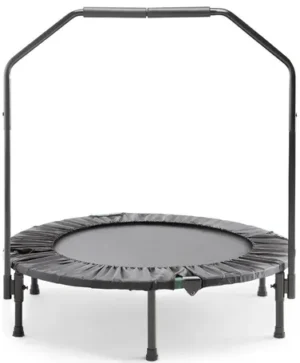 Trampolín Fitness Plegable | Bajo Impacto, Cama Elástica con Barra